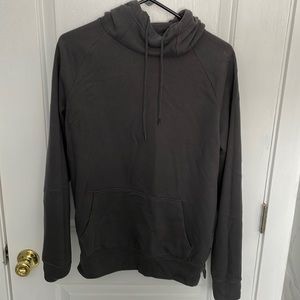 Express Dark Grey Hoodie Sweatshirt